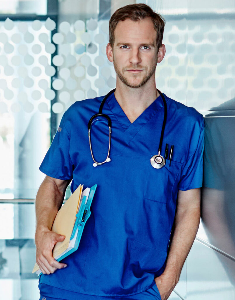 Men’s Slip-on Tunic Essential Short Sl.