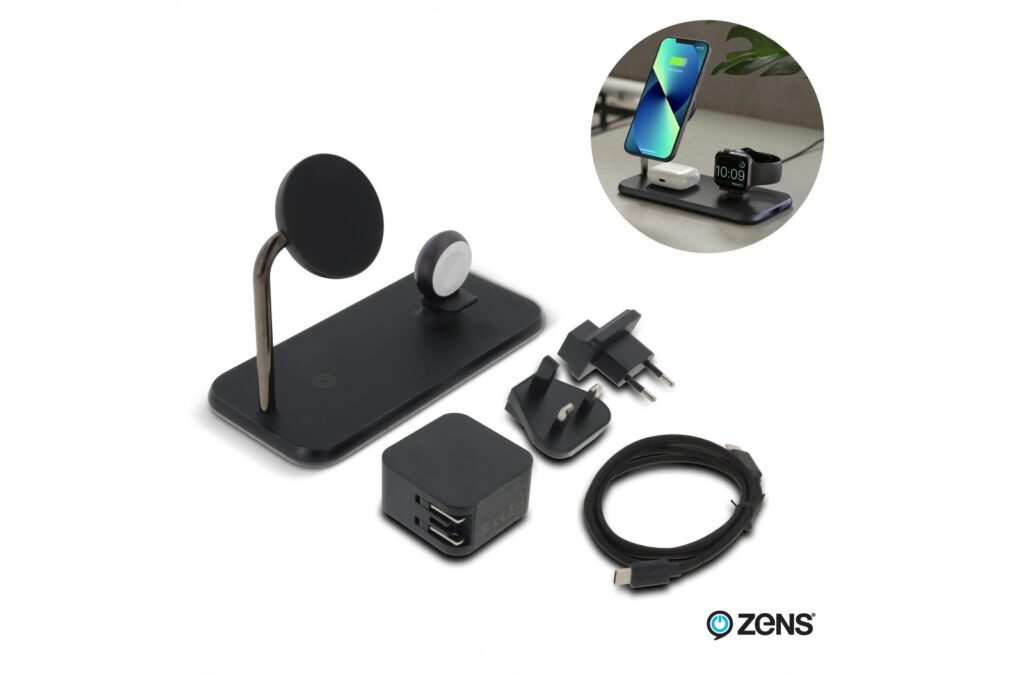 ZEDC18B | ZENS Magnetic + Watch Wireless Charger 10W