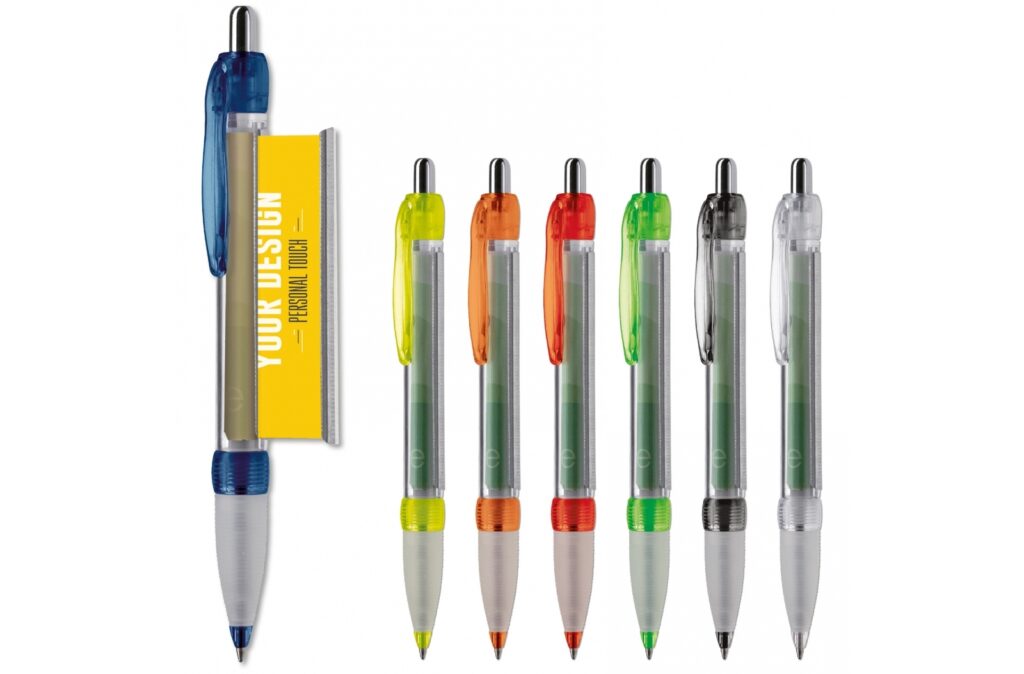 Stylo bannière transparent