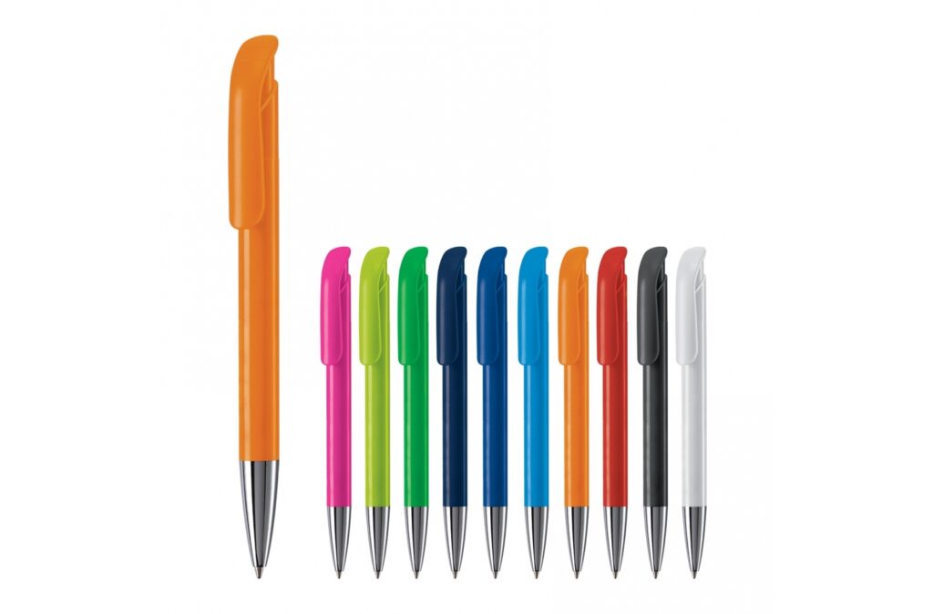 Stylo bille Atlas, couleurs opaques et pointe métal