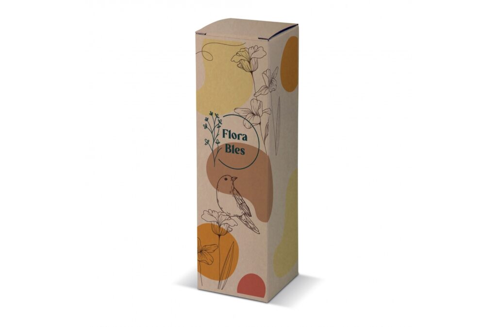 Boîte-cadeau personnalisée bouteilles moyennes