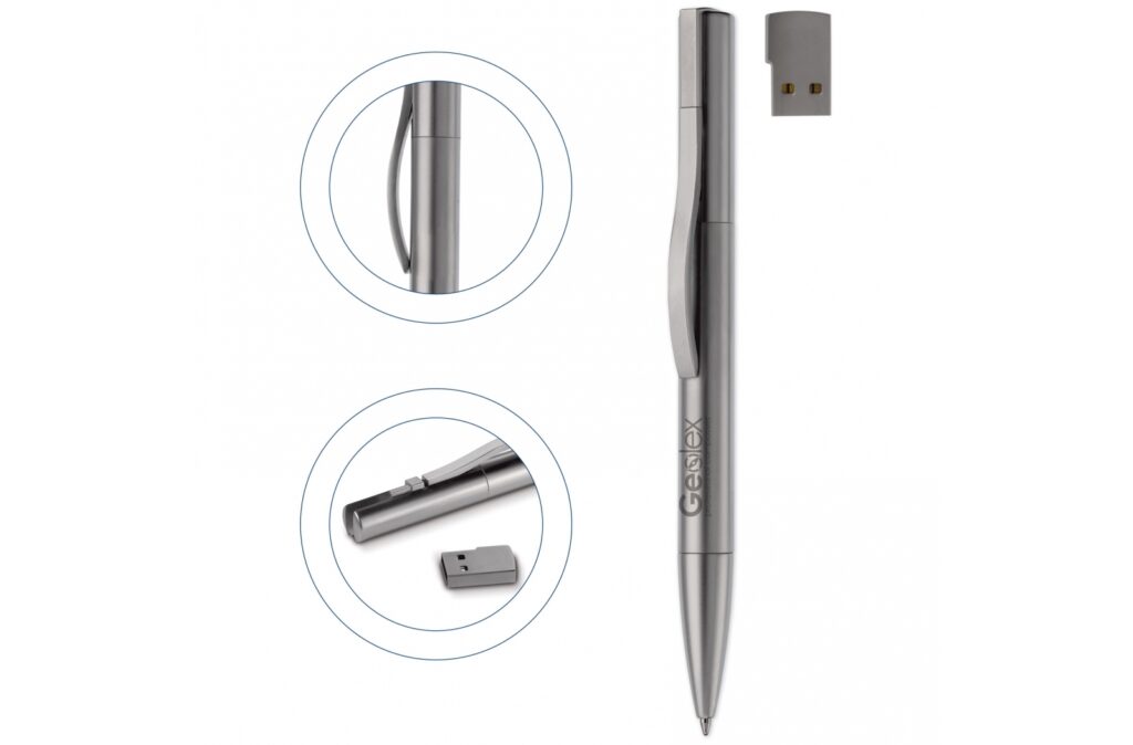 Stylo bille métal USB 8GB