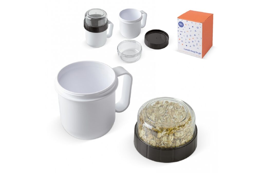 Mug déjeuner à emporter 520+230ml