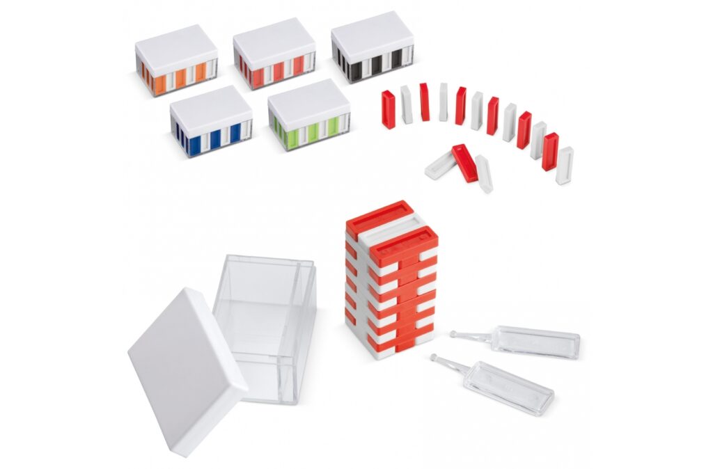 Jeu de tour & domino 36 pièces