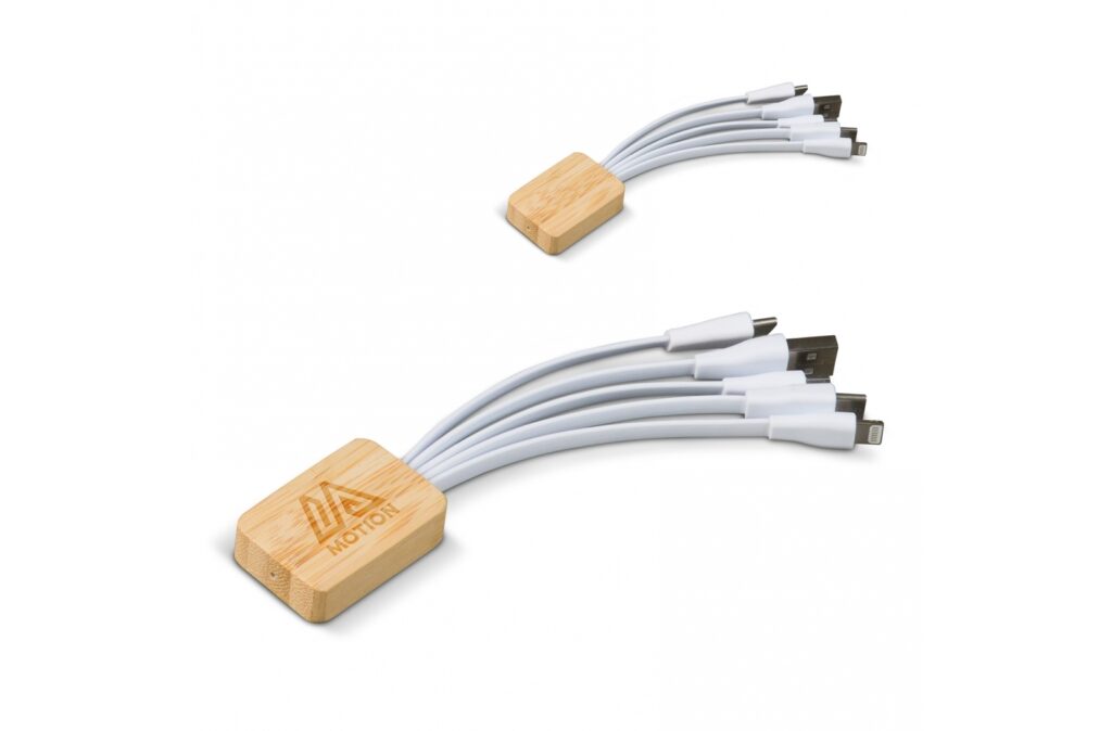 Câble de recharge bambou et R-PET