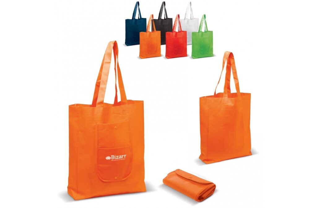 Sac shopping non-tissé pliable 75g/m²