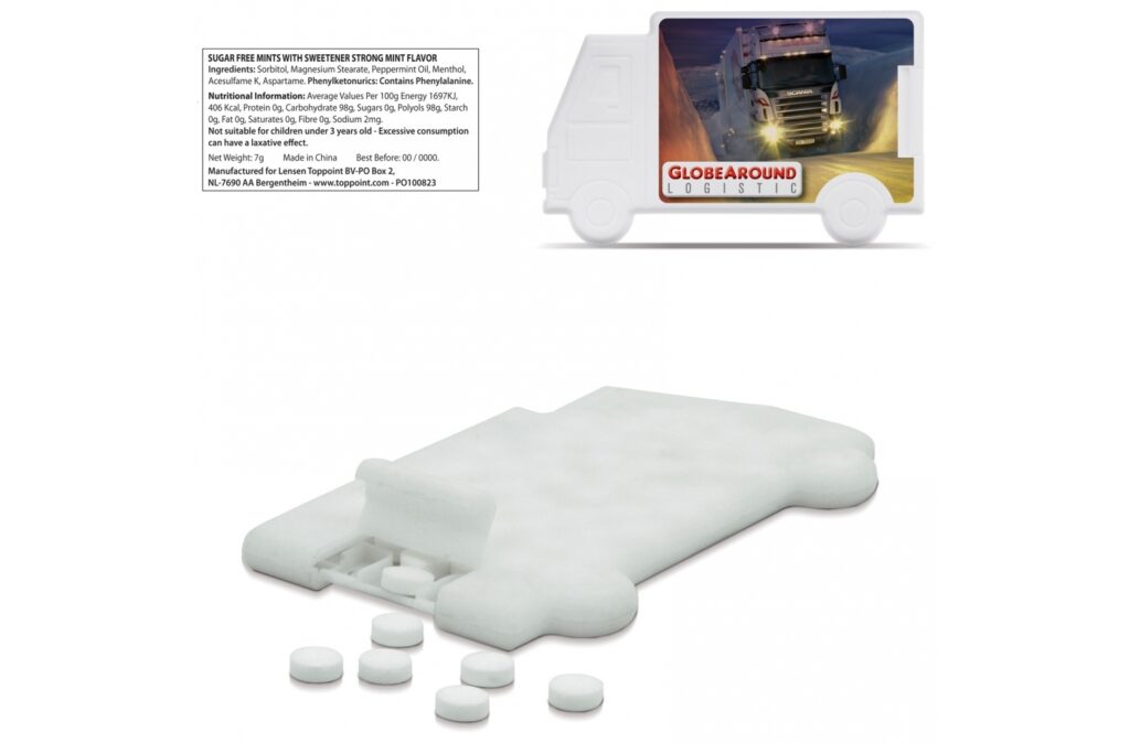 Distributeur de bonbons camion