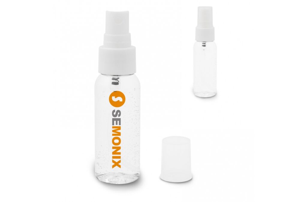 Spray lotion hydroalcoolique pour les mains. Fabrication Europe 30ml