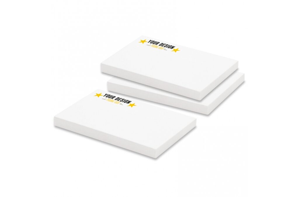 50 feuilles Repositionnables 72x50mm, quadrie