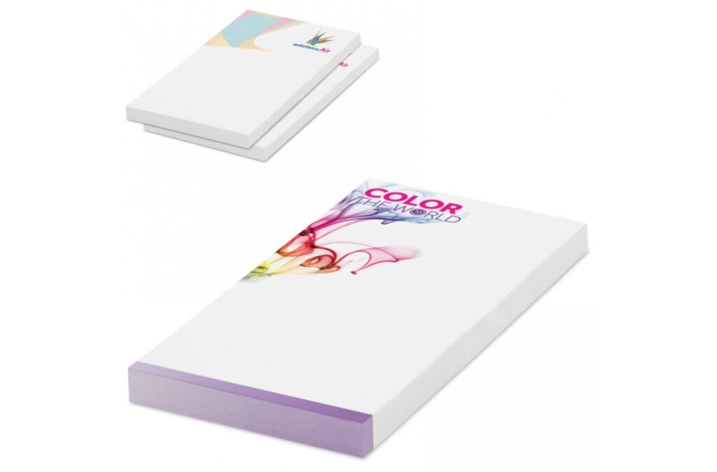 25 feuilles Repositionnables, 50x72mm, quadrie.