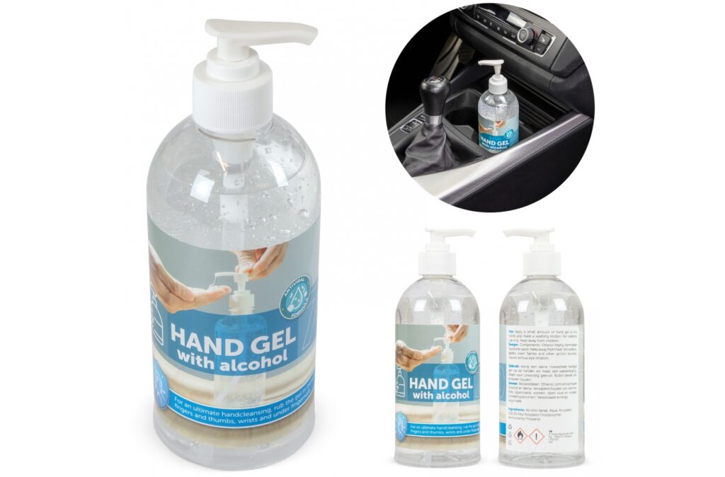 Gel nettoyant pour les mains avec alcool 500ml