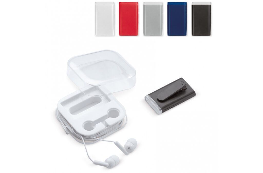 Set écouteurs/récepteur de musique sans fil 90mAh