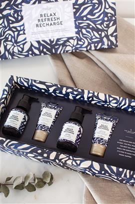 Coffret cadeau - Relax Refresh Recharge, Made in Europe