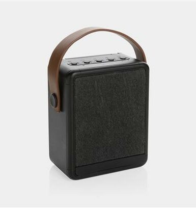 Enceinte 12W solaire en plastique recyclé RCS Skywave