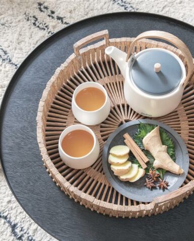 Théière 800ml avec tasses Ukiyo