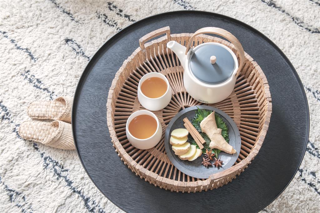 Théière 800ml avec tasses Ukiyo