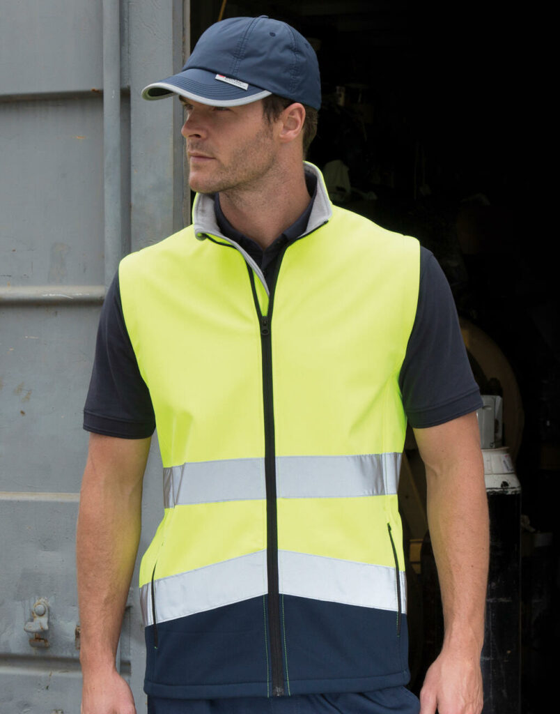 Printable Safety Softshell Gilet