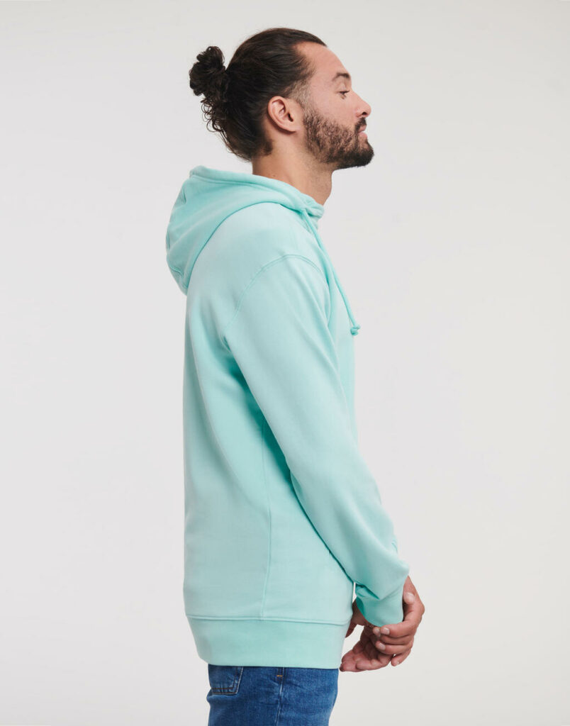 Pure Organic High Collar Hooded Sweat