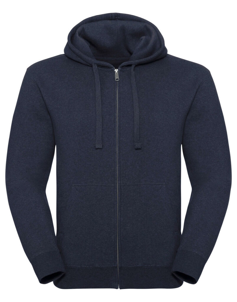 Men’s Authentic Melange Zipped Hood Sweat