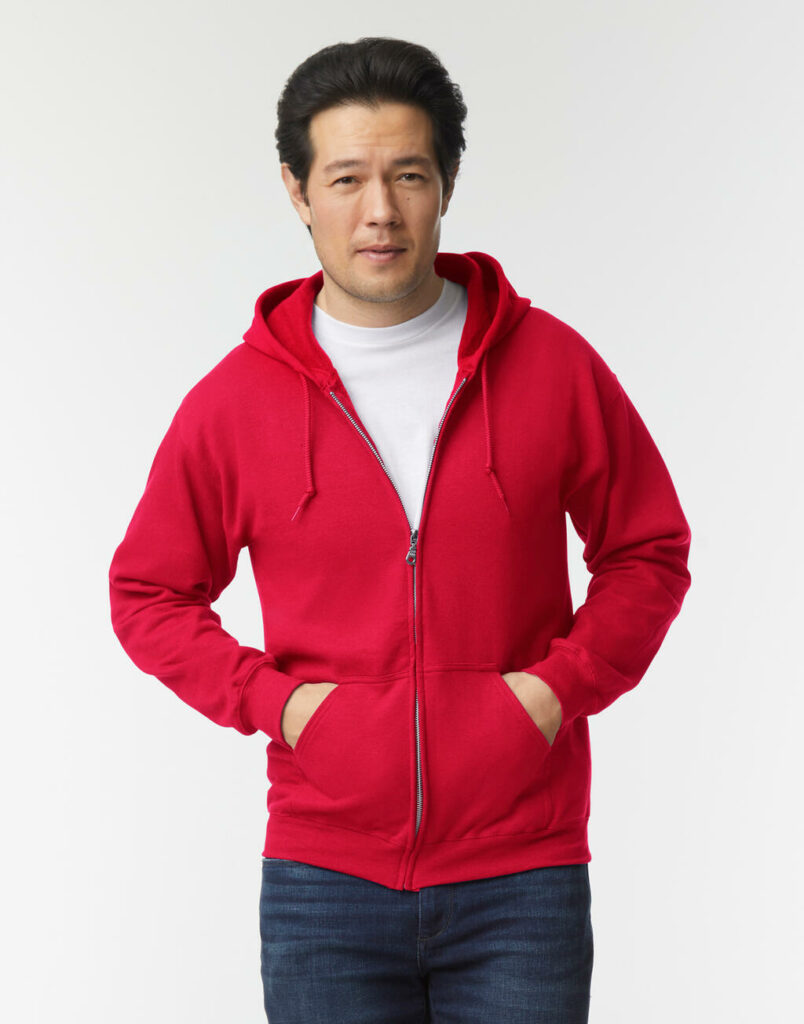 Heavy Blend Adult Full Zip Hooded Sweat