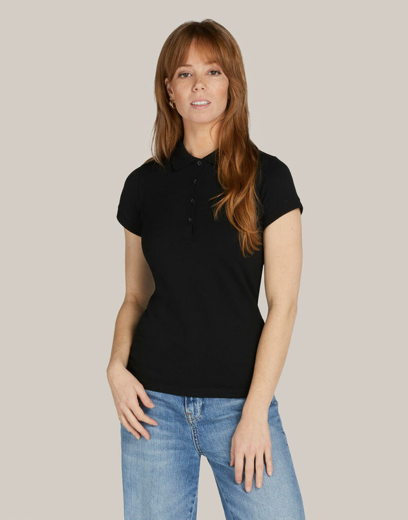 Signature Tagless Polo Stretch Women