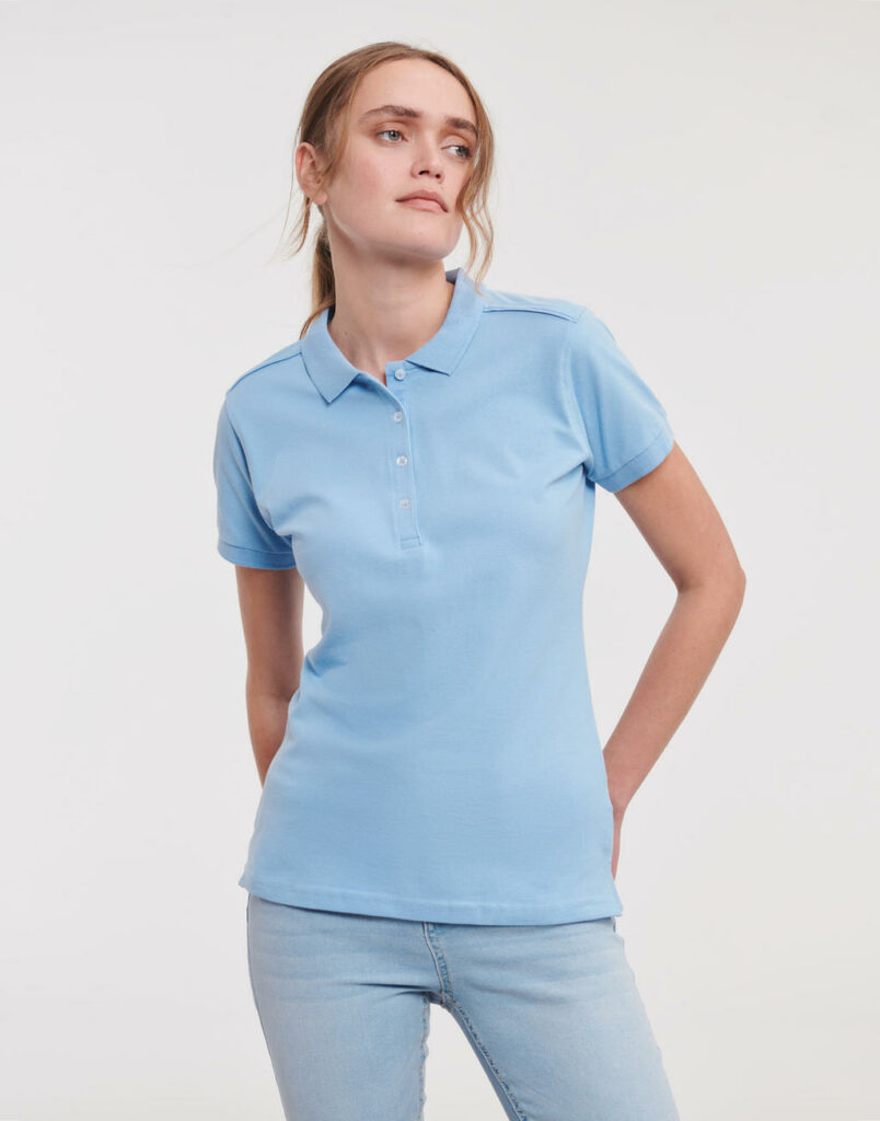 Ladies’ Fitted Stretch Polo