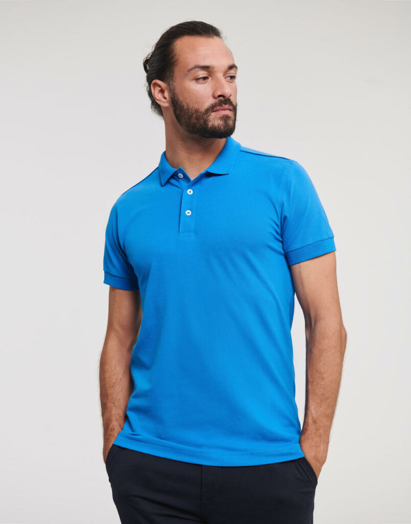 Men’s Fitted Stretch Polo