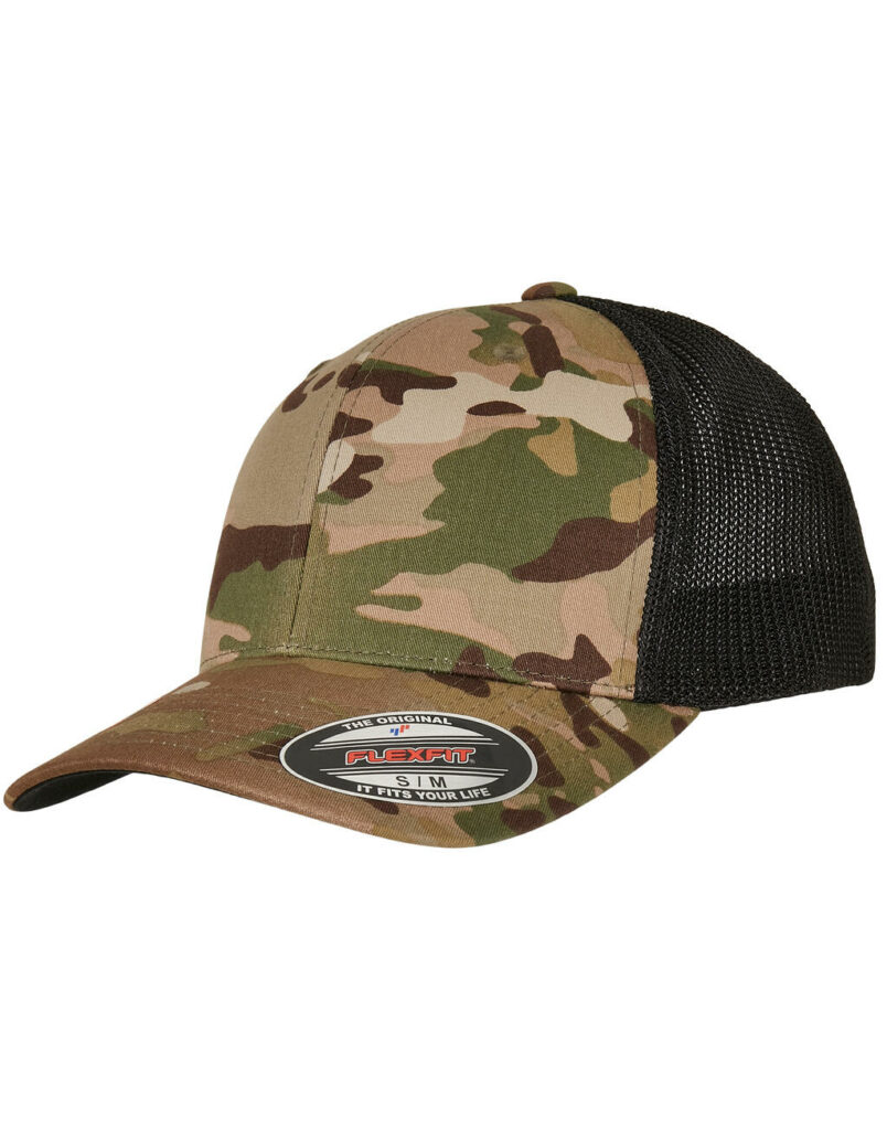 Multicam Trucker Mesh Cap