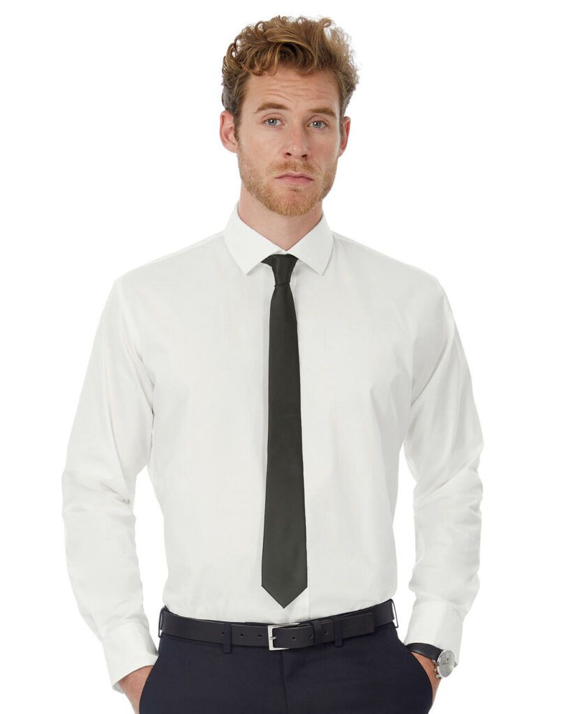 Black Tie LSL/men Shirt