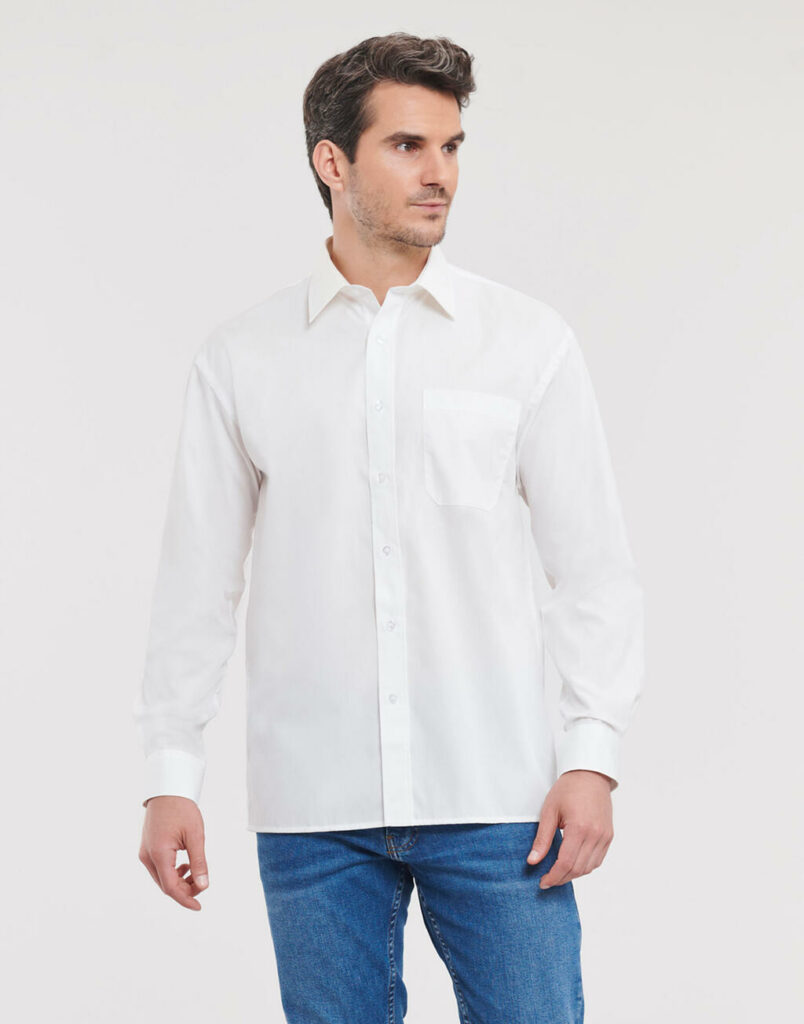 Cotton Poplin Shirt LS