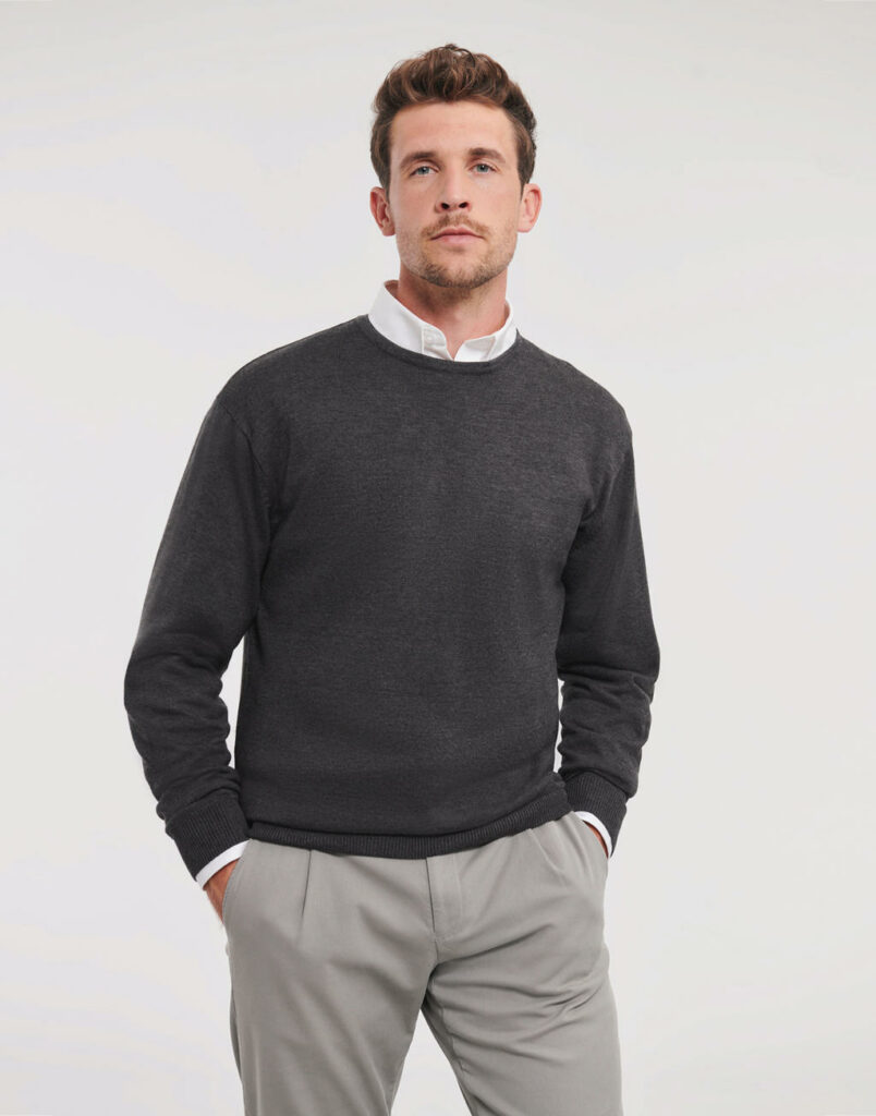 Men’s Crew Neck Knitted Pullover