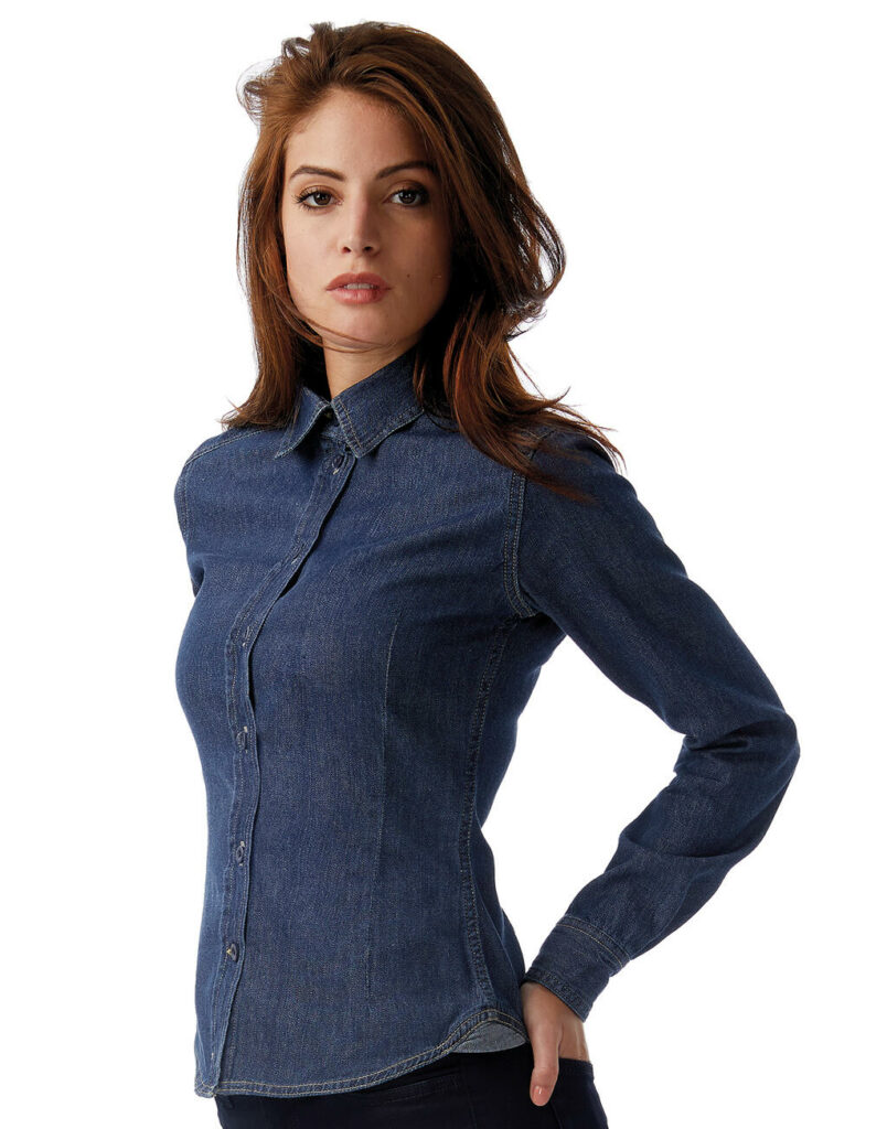 DNM Vision/women Denim Shirt LS