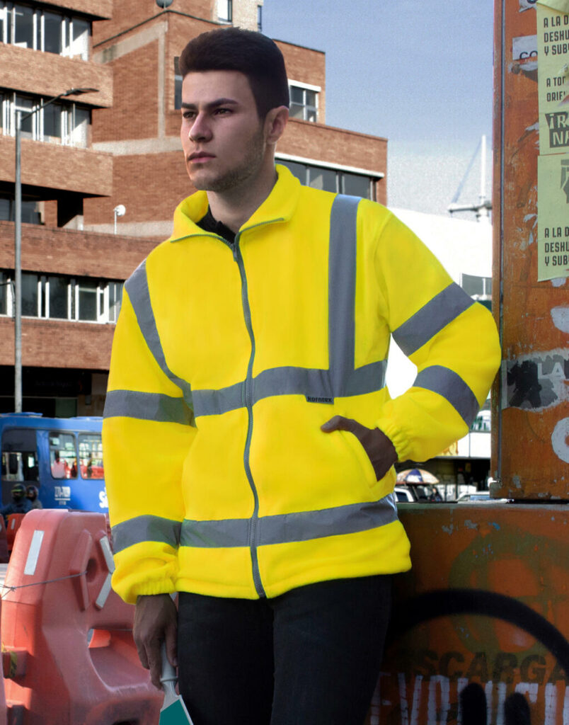 Hi-Vis Fleece Jacket « Bergen »