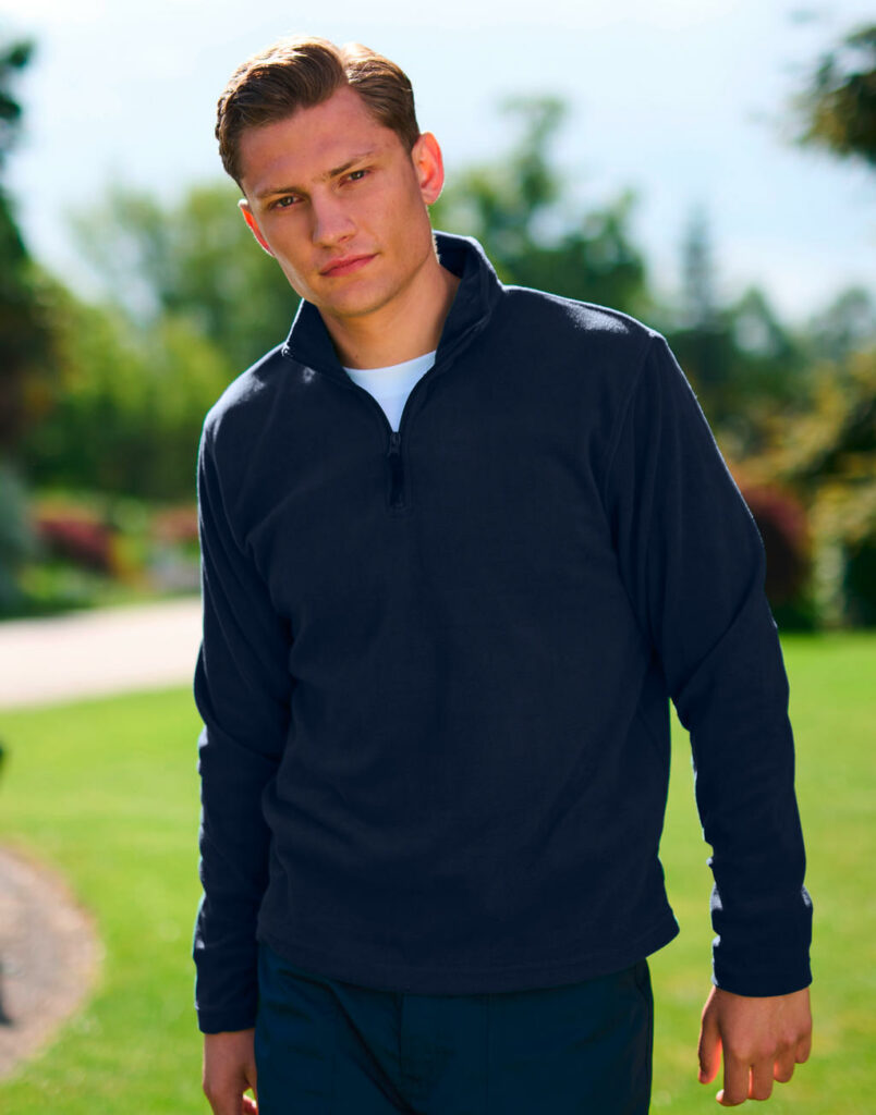 Micro Zip Neck Fleece