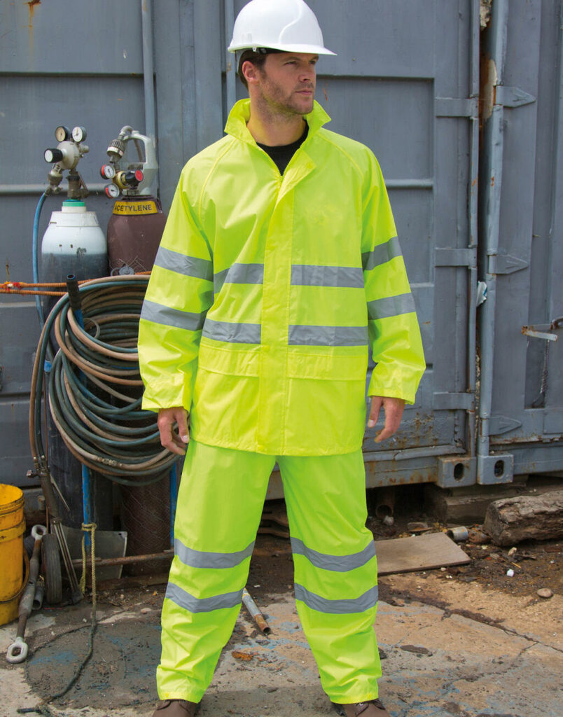 Hi-Vis Waterproof Suit