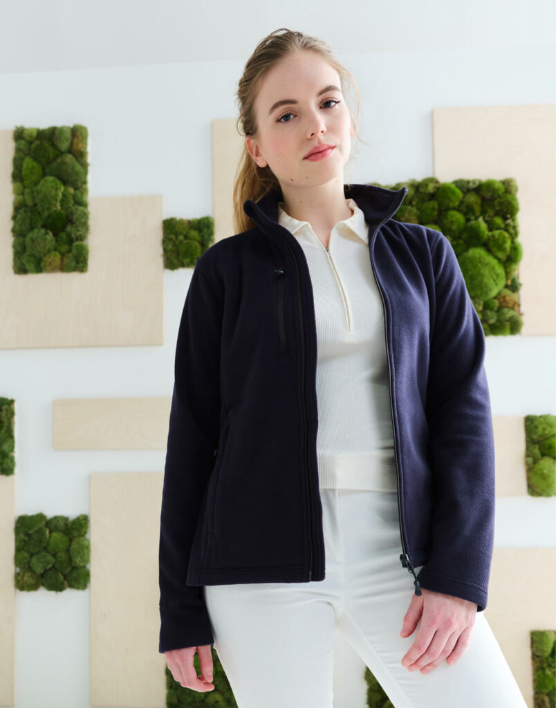 Women’s Honestly Made Recycled Full Zip Fleece