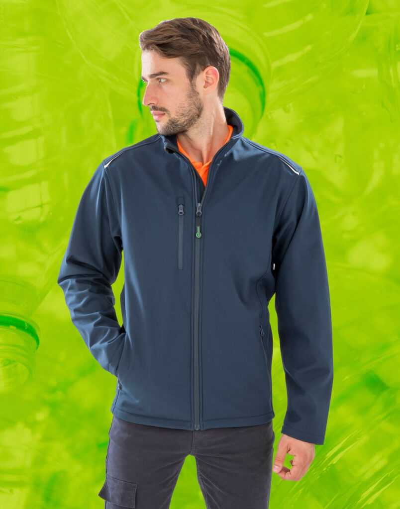 Recycled 3-Layer Printable Softshell Jacket