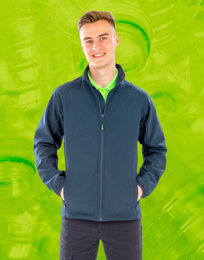 Men’s Recycled 2-Layer Printable Softshell Jacket