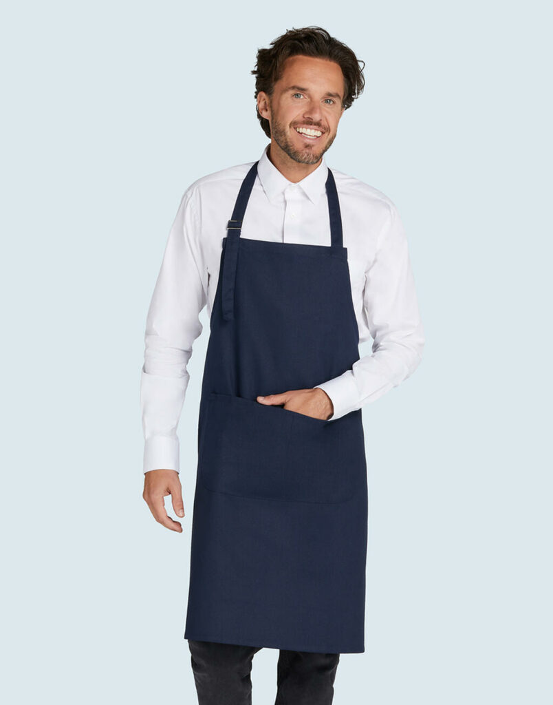 LISBON – Cotton Heavyweight Bib Apron with Pocket