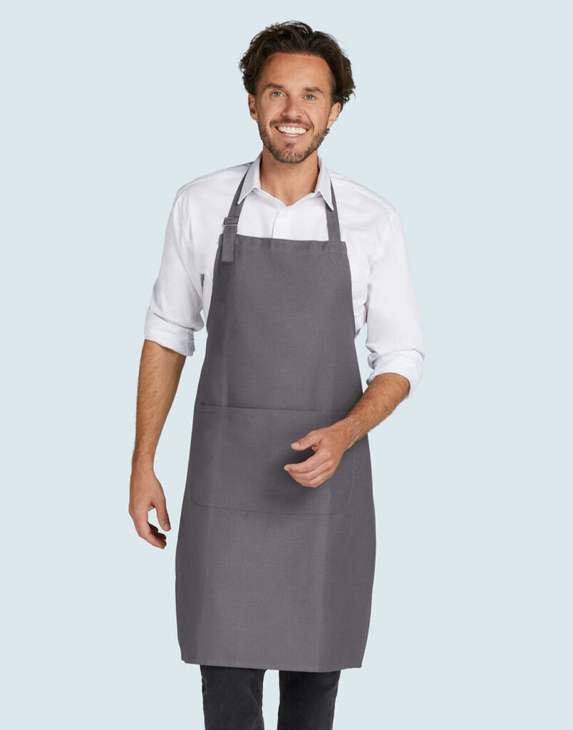 LISBON – Organic Heavyweight Bib Apron with Pocket