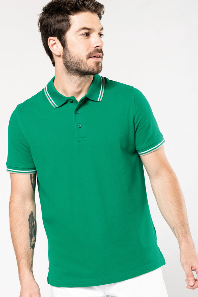 Polo maille piquée homme clearance