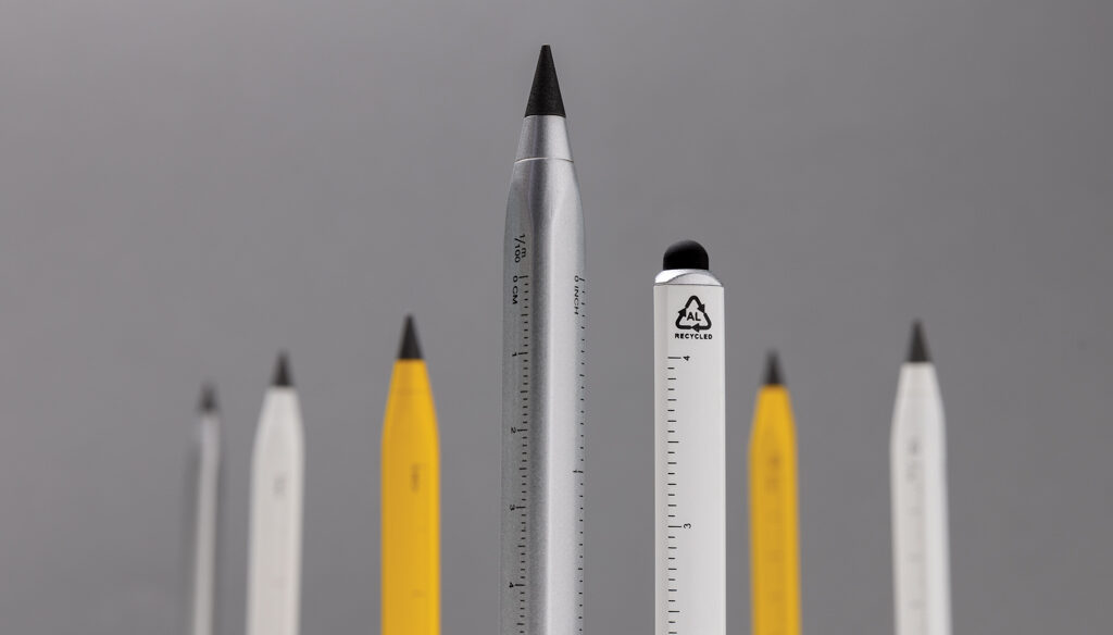 Crayon infini et multitâches en aluminium recyclé RCS Eon
