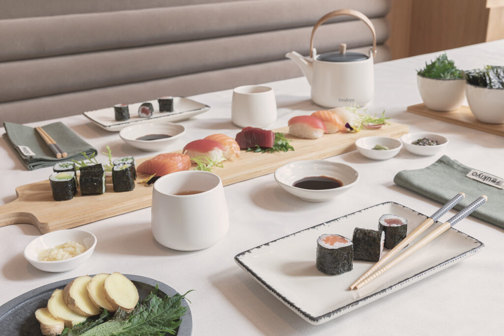 Ukiyo sushi dinner set for two