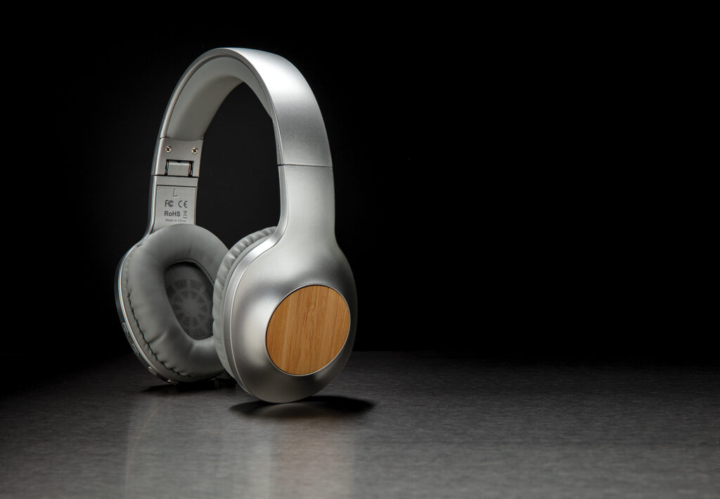 Casque audio en bambou Dakota