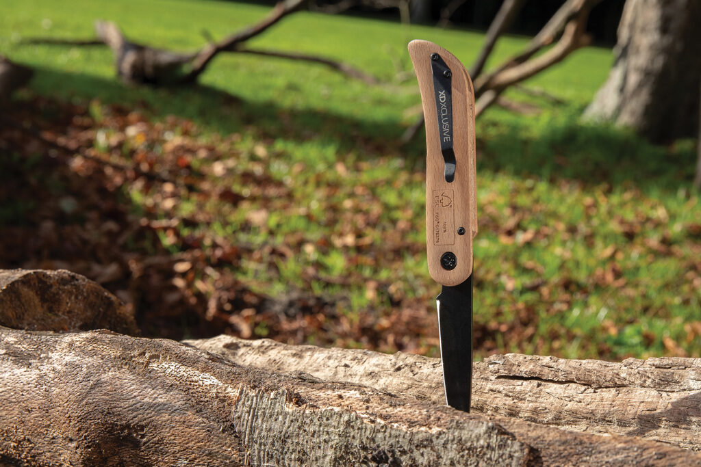 Nemus Luxe houten mes met slot