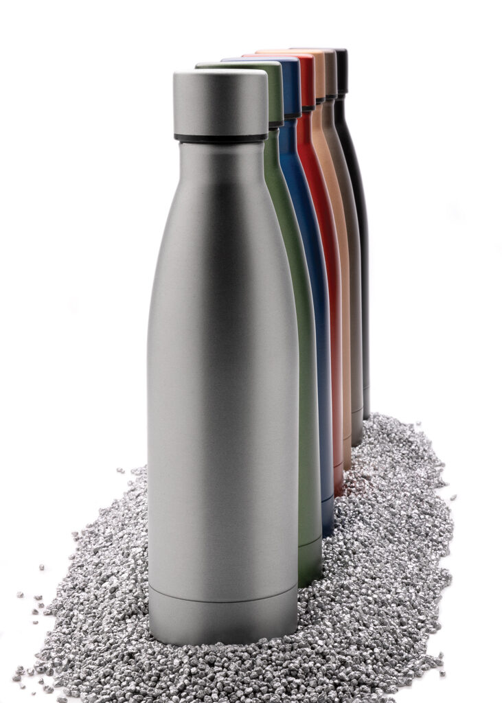 RCS Recycled stainless steel solid vacuum bottle