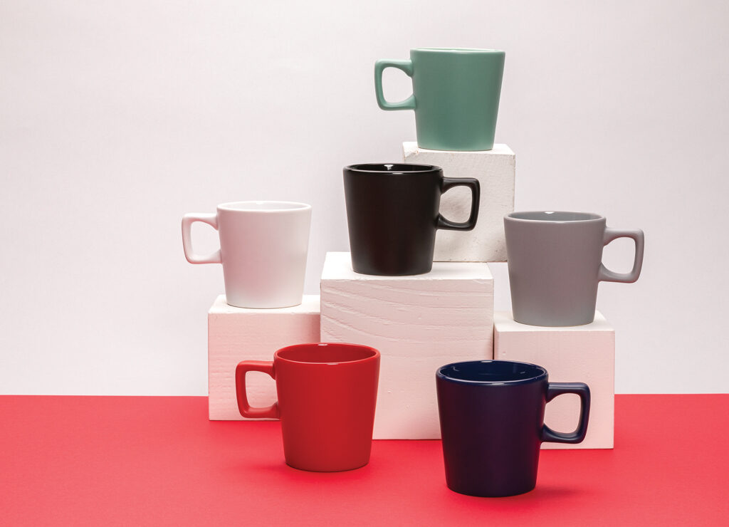 Ceramic modern coffee mug