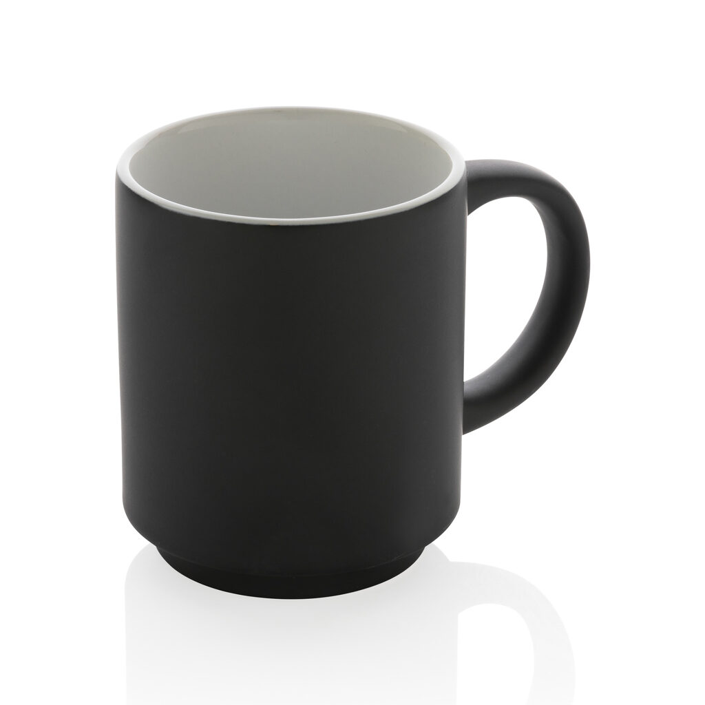 Ceramic stackable mug