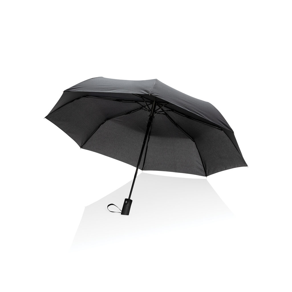 Mini parapluie automatique 21″ en rPET 190T Impact AWARE™