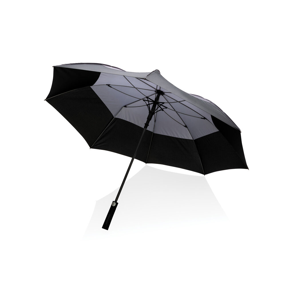 Parapluie tempête 27″ en rPET ouverture auto Impact AWARE™